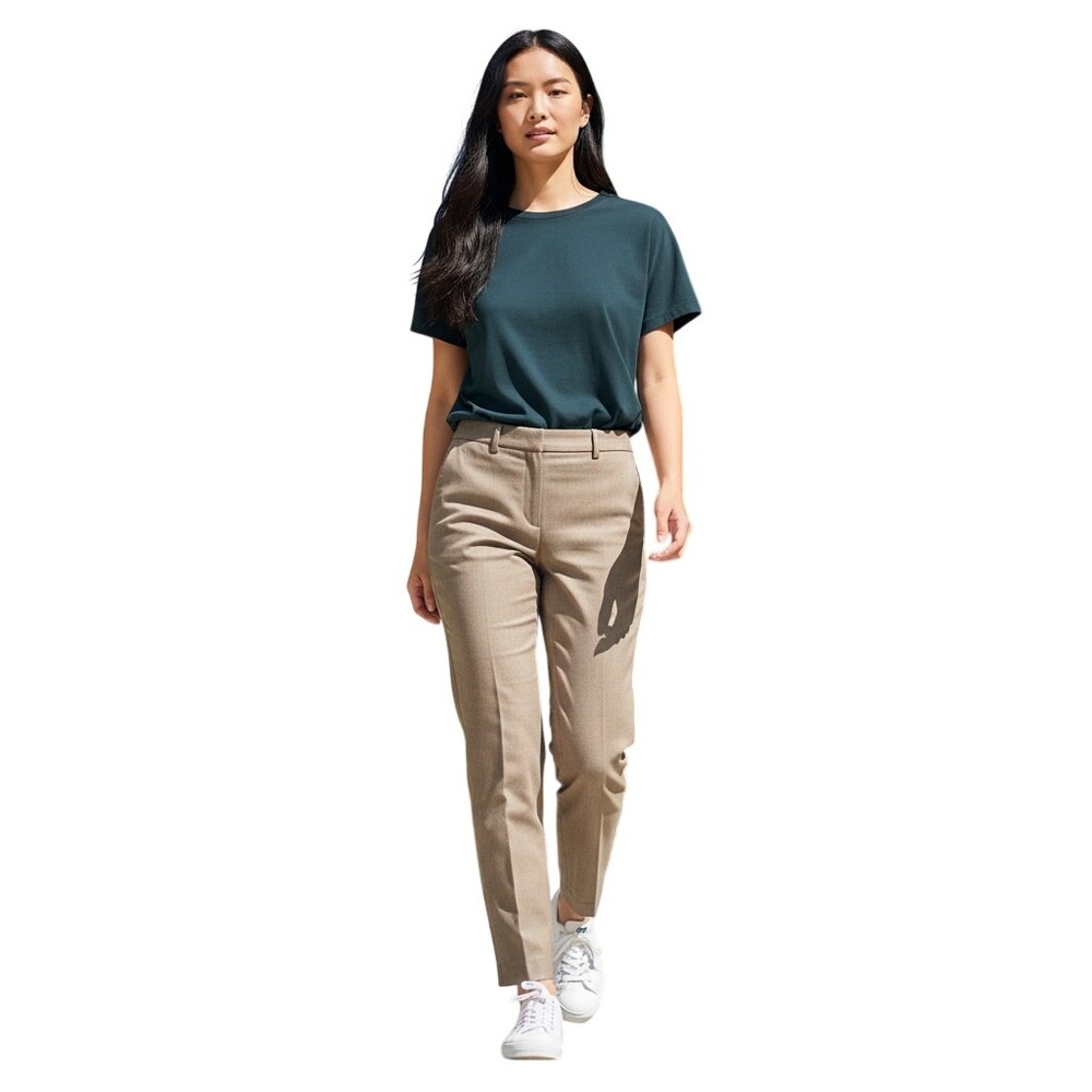 Lafayette 148 "Irving" Virgin Wool Straight Leg Stretch Pants SZ: 10